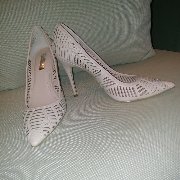 BCBGeneration Shoes - BCBG generation Ovations blush nude leather cut-ou